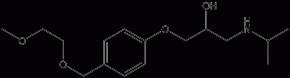 (2RS)-1-Isopropylamino-3-[4-(2-methoxyethoxy)methyl]-phenoxy-2-propanol